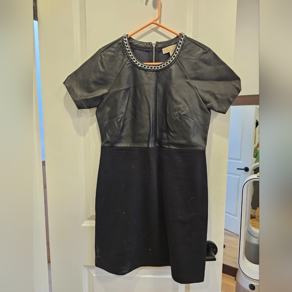 Michael Kors Chain Neckline Dress